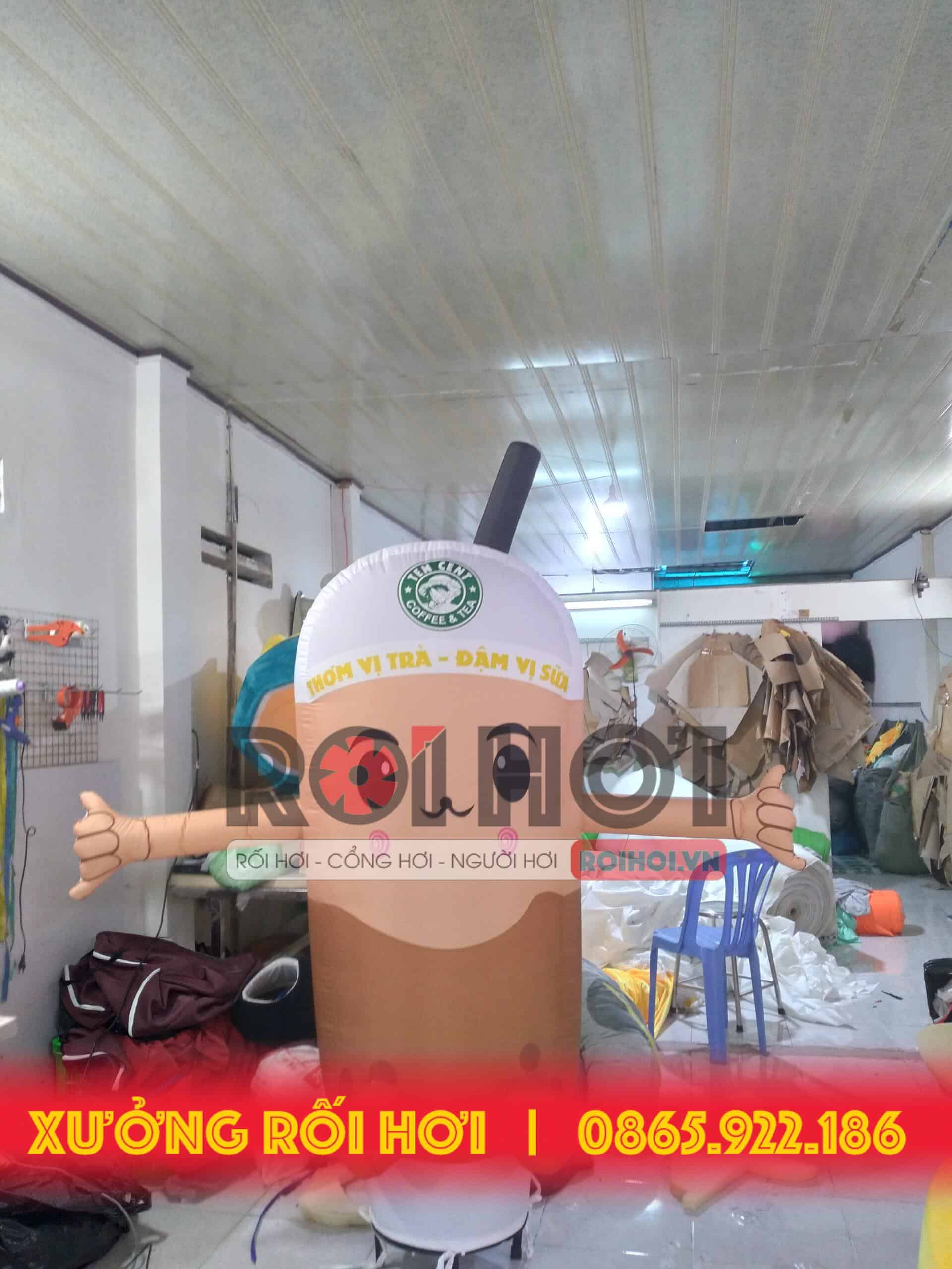 Bất ngờ với 1 số loại rối hơi hình trà sữa bắt mắt, thu hút đến không ngờ!! 2 rối hơi hình trà sữa